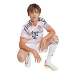 adidas 2025-26 Bayern Munich Youth Stadium Away Soccer Jersey - Image 5
