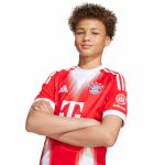 adidas 2025-26 Bayern Munich Youth Stadium Home Soccer Jersey - Image 3