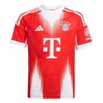adidas 2025-26 Bayern Munich Youth Stadium Home Soccer Jersey