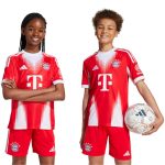 adidas 2025-26 Bayern Munich Youth Stadium Home Soccer Jersey - Image 8