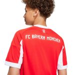 adidas 2025-26 Bayern Munich Youth Stadium Home Soccer Jersey - Image 4