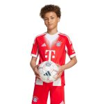 adidas 2025-26 Bayern Munich Youth Stadium Home Soccer Jersey - Image 5