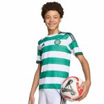 adidas 2025-26 Celtic Youth Stadium Home Soccer Jersey - Image 5