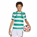 adidas 2025-26 Celtic Youth Stadium Home Soccer Jersey - Image 3