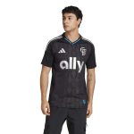 adidas 2025-26 Charlotte FC Men's Stadium Away Soccer Jersey - Image 3