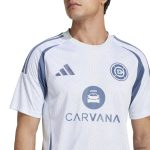 adidas 2025-26 Chicago Fire Men's Stadium Away Soccer Jersey - Image 6