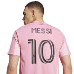 adidas 2025-26 Inter Miami Men's Messi #10 Authentic Home Soccer Jersey - Image 6