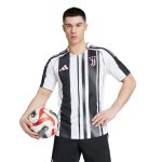adidas 2025-26 Juventus Men's Authentic Home Soccer Jersey - Image 3