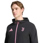 adidas 2025-26 Juventus Men's Tiro 25 Competition Vis Tech Travel Jacket - Image 5