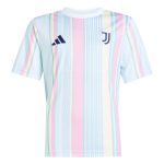 adidas 2025-26 Juventus Youth Pre-Match Soccer Jersey