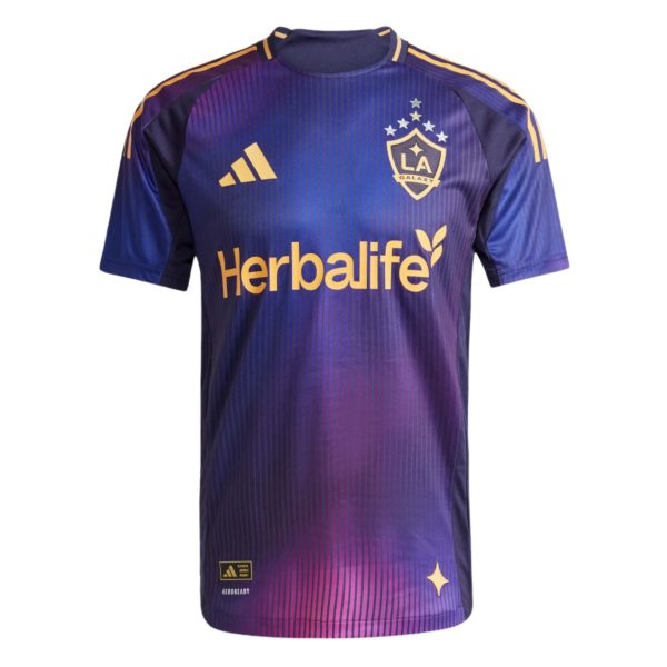 adidas 2025-26 LA Galaxy Men's Authentic Away Soccer Jersey