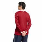adidas 2025-26 Liverpool Men's Stadium Home Long-Sleeve Soccer Jersey - Image 4