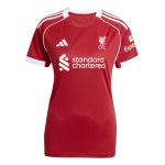 adidas 2025-26 Liverpool Women's Stadium Home Soccer Jersey