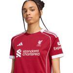 adidas 2025-26 Liverpool Women's Stadium Home Soccer Jersey - Image 5