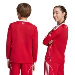 adidas 2025-26 Liverpool Youth Stadium Home Long-Sleeve Soccer Jersey - Image 8
