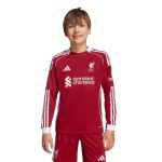adidas 2025-26 Liverpool Youth Stadium Home Long-Sleeve Soccer Jersey - Image 5