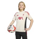adidas 2025-26 Liverpool Youth Training Soccer Jersey - Image 5