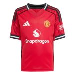 adidas 2025-26 Manchester United Kid's Home Mini Kit - Image 3
