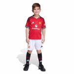 adidas 2025-26 Manchester United Kid's Home Mini Kit - Image 8