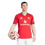 adidas 2025-26 Manchester United Men's Authentic Home Soccer Jersey - Image 3