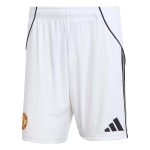 adidas 2025-26 Manchester United Men's Home Shorts