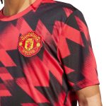 adidas 2025-26 Manchester United Men's Pre-Match Soccer Jersey - Image 6