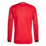 adidas 2025-26 Manchester United Men's Stadium Home Long-Sleeve Soccer Jersey - Image 2