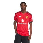 adidas 2025-26 Manchester United Men's Stadium Home Soccer Jersey - Image 3