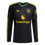 adidas 2025-26 Manchester United Men's Stadium Third Long-Sleeve Soccer Jersey