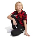 adidas 2025-26 Manchester United Youth Pre-Match Soccer Jersey - Image 5