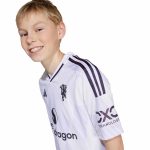 adidas 2025-26 Manchester United Youth Stadium Away Soccer Jersey - Image 4