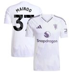 adidas 2025-26 Manchester United Youth Stadium Away Soccer Jersey - Image 9