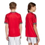 adidas 2025-26 Manchester United Youth Stadium Home Soccer Jersey - Image 8