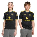 adidas 2025-26 Manchester United Youth Stadium Third Soccer Jersey - Image 5