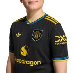 adidas 2025-26 Manchester United Youth Stadium Third Soccer Jersey - Image 7