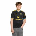 adidas 2025-26 Manchester United Youth Stadium Third Soccer Jersey - Image 3