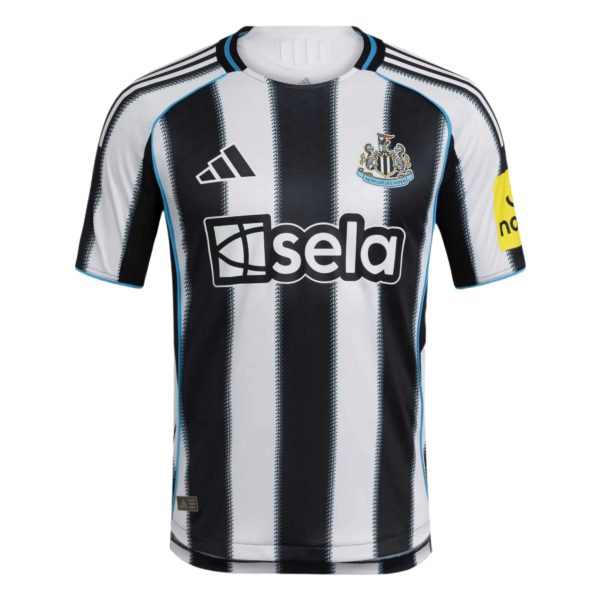 adidas 2025-26 Newcastle Men's Authentic Home Soccer Jersey