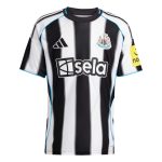 adidas 2025-26 Newcastle Men's Stadium Home Soccer Jersey