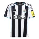 adidas 2025-26 Newcastle Youth Stadium Home Soccer Jersey