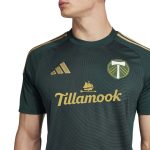 adidas 2025-26 Portland Timbers Men's Stadium Home Soccer Jersey - Image 6
