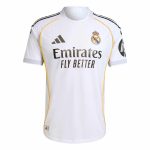 adidas 2025-26 Real Madrid Men's Authentic Home Soccer Jersey