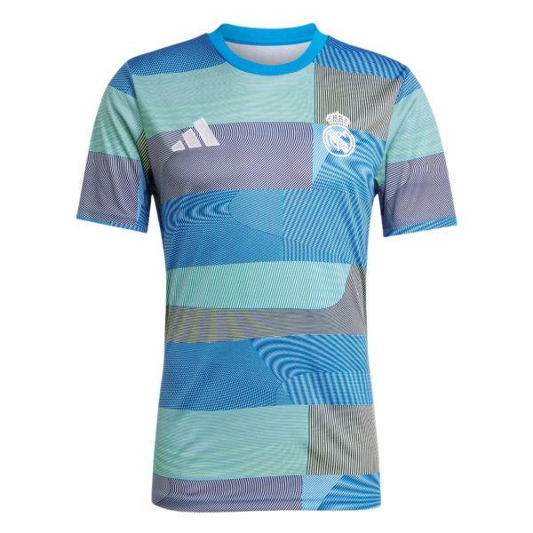 adidas 2025-26 Real Madrid Men's Pre-Match Soccer Jersey