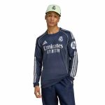adidas 2025-26 Real Madrid Men's Stadium Away Long-Sleeve Soccer Jersey - Image 3