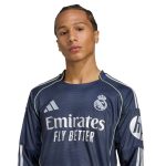adidas 2025-26 Real Madrid Men's Stadium Away Long-Sleeve Soccer Jersey - Image 5