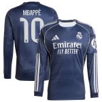 adidas 2025-26 Real Madrid Men's Stadium Away Long-Sleeve Soccer Jersey - Image 8