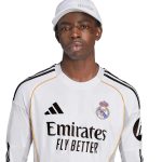 adidas 2025-26 Real Madrid Men's Stadium Home Long-Sleeve Soccer Jersey - Image 5