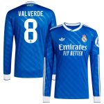 adidas 2025-26 Real Madrid Men's Stadium Third Long-Sleeve Soccer Jersey - Image 8