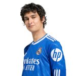 adidas 2025-26 Real Madrid Men's Stadium Third Long-Sleeve Soccer Jersey - Image 5
