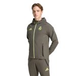 adidas 2025-26 Real Madrid Men's Tiro 25 Competition Vis Tech Travel Jacket - Image 2