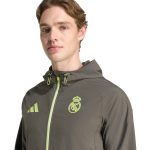 adidas 2025-26 Real Madrid Men's Tiro 25 Competition Vis Tech Travel Jacket - Image 5